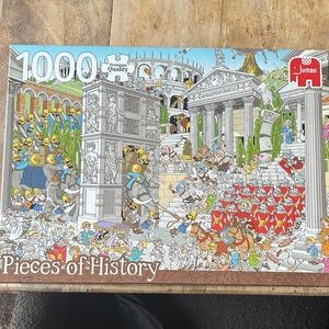 Pieces of History 1000-Piece Jigsaw Puzzle - Multicolor